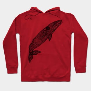 Gray Whale Sketch Hoodie